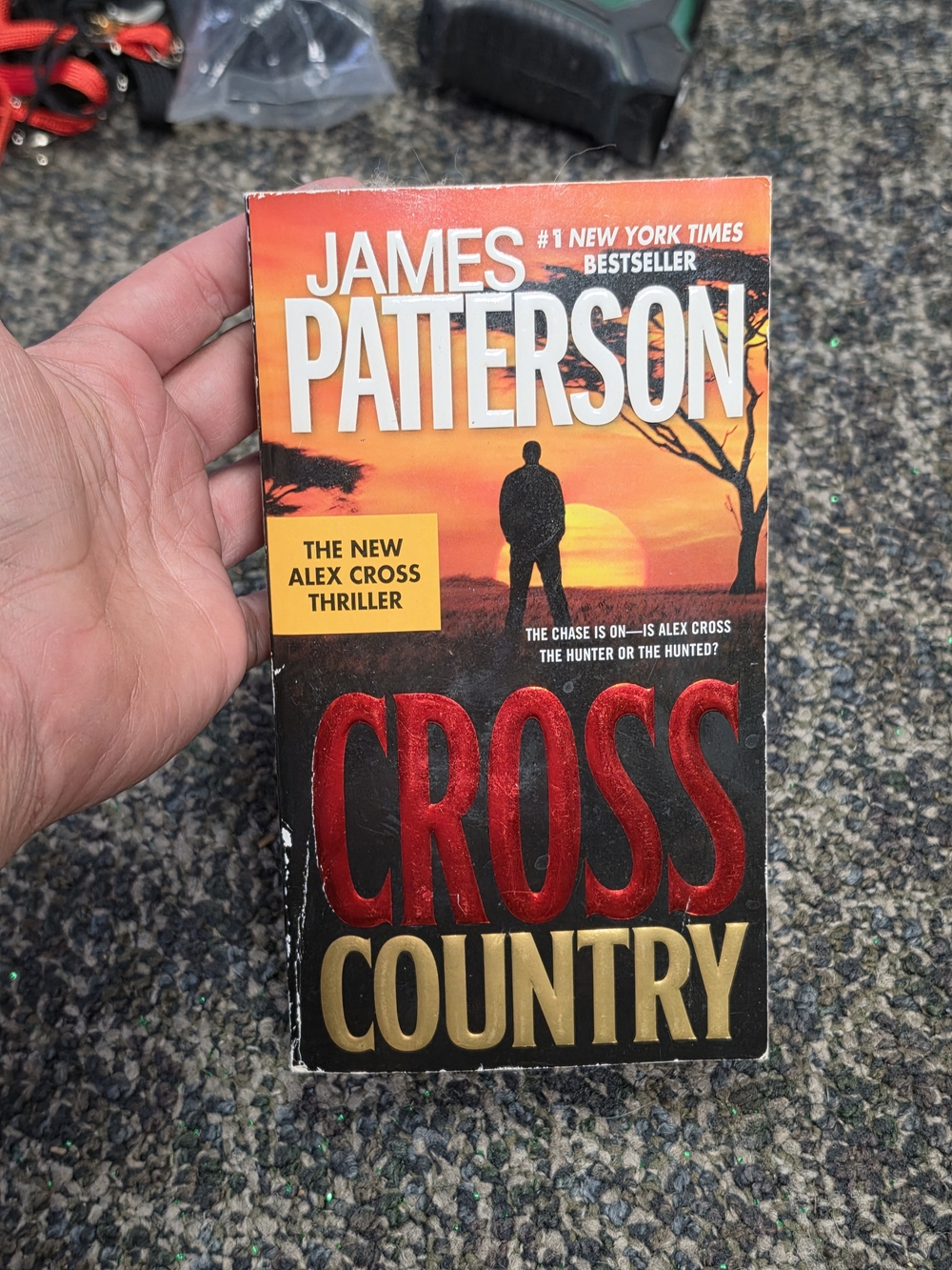 James Patterson Cross Country Paperback Book